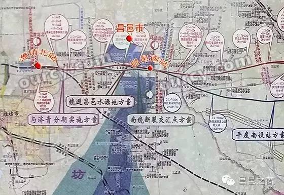 昌邑高铁最新规划图，城市变迁与自信成就之源