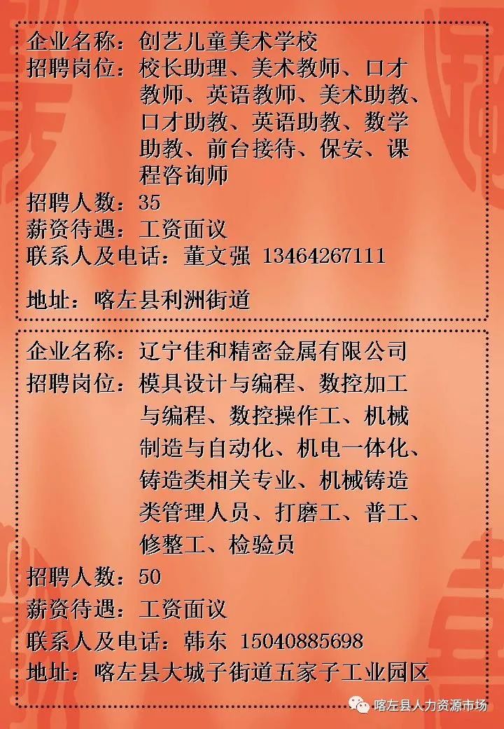 铁岭最新招聘信息大揭秘，岗位更新，机会不容错过！
