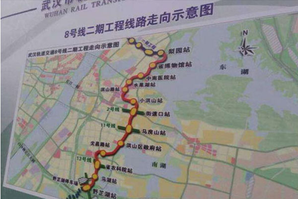 武汉地铁线路图最新更新
