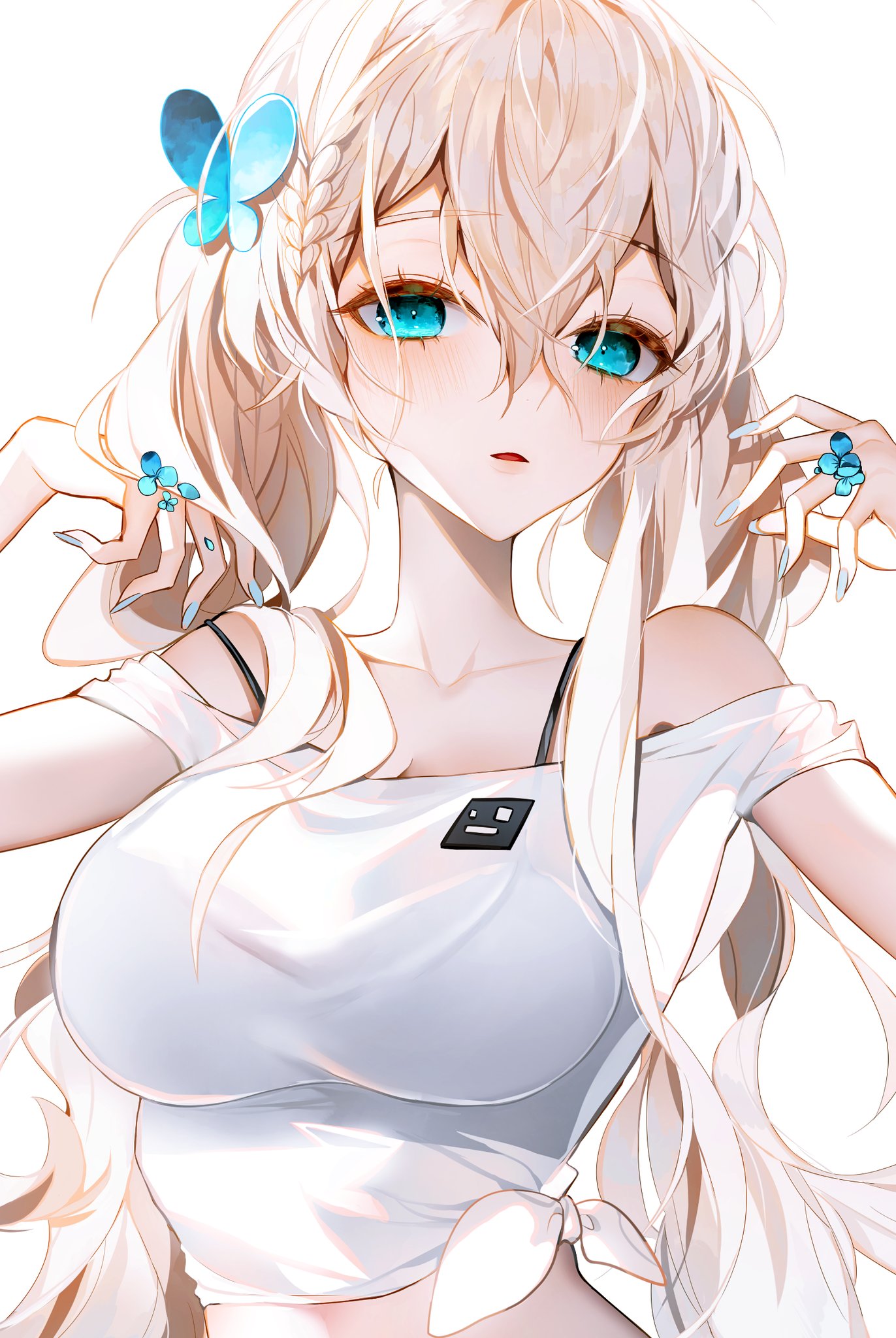 最新动漫女,自然美景的心灵之旅体验